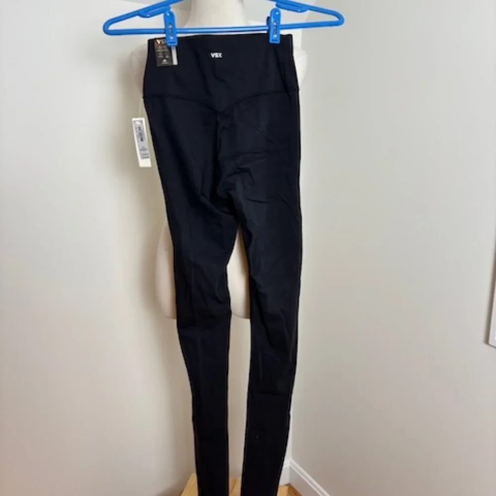 NWT Victoria's Secret black leggings size M - Picture 2 of 5